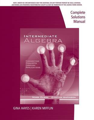 Book cover for CSM-Intermediate Algebra
