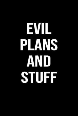 Book cover for Evil Plans and Stuff