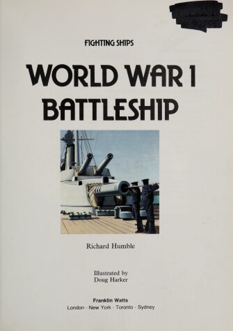 Book cover for World War I Battleships