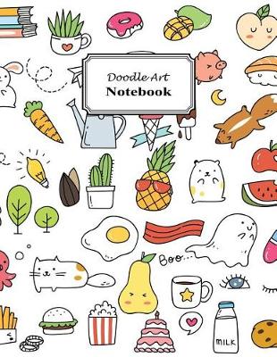 Book cover for Doodle Art Notebook