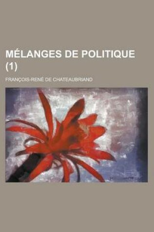 Cover of Melanges de Politique (1)