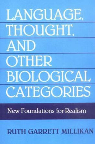 Cover of Language, Thought, and Other Biological Categories