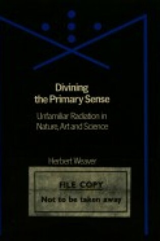 Cover of Divining the Primary Sense