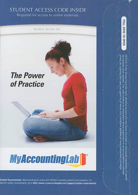 Book cover for MyAccountingLab with Pearson eText -- Access Card -- for Accounting