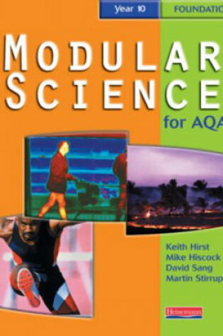 Cover of AQA Modular Science Year 10 Foundation Student Book