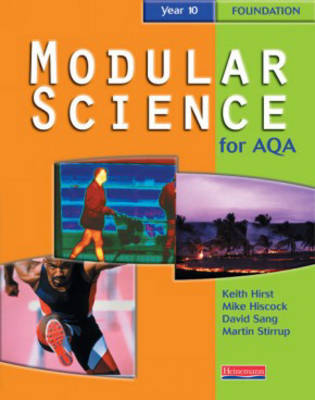 Cover of AQA Modular Science Year 10 Foundation Student Book