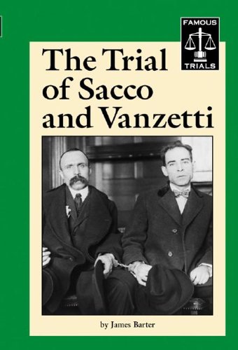 Book cover for The Trial of Sacco and Vanzetti