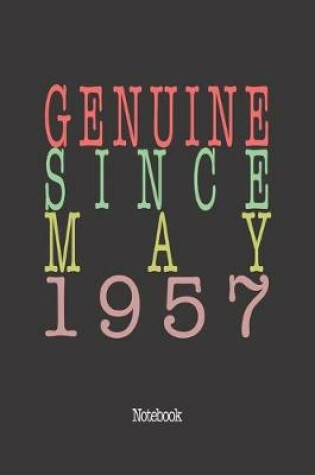 Cover of Genuine Since May 1957