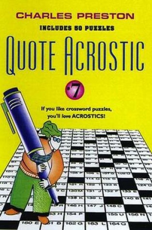 Cover of Quote Acrostic #7