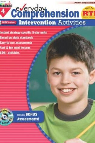 Cover of Everyday Comprehension Intervention Activities, Grade 4