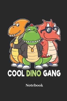 Book cover for Cool Dino Gang Notebook