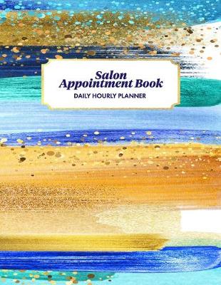 Book cover for Undated Salon Appointment Book