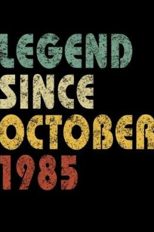 Cover of Legend Since October 1985