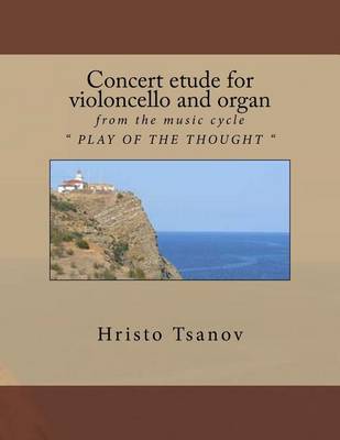 Book cover for Concert etude for violoncello and organ