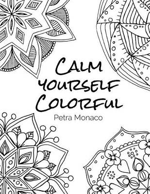 Book cover for Calm yourself Colorful