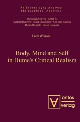 Cover of Body, Mind and Self in Hume S Critical Realism