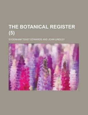 Book cover for The Botanical Register (5)