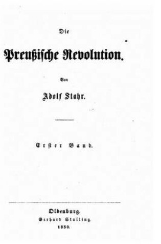 Cover of Die preussische Revolution