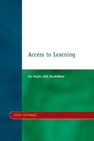 Cover of Access to Learning for Pupils with Disabilities