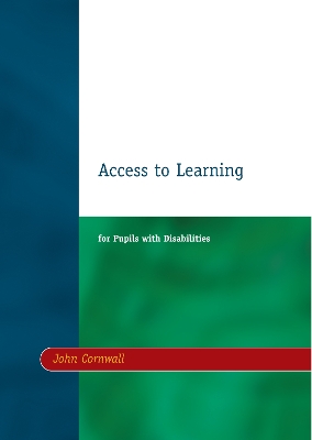 Book cover for Access to Learning for Pupils with Disabilities