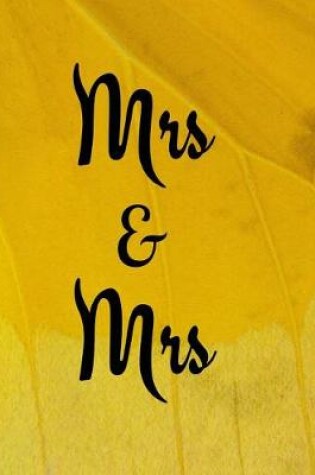 Cover of Mrs & Mrs