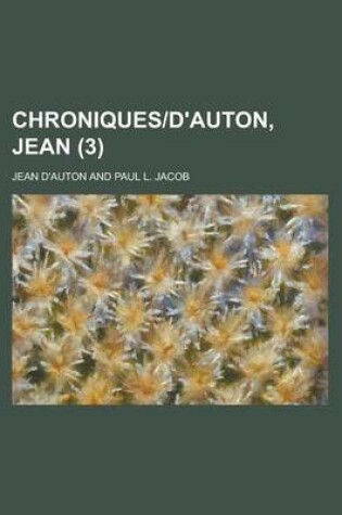 Cover of Chroniquesd'auton, Jean (3)