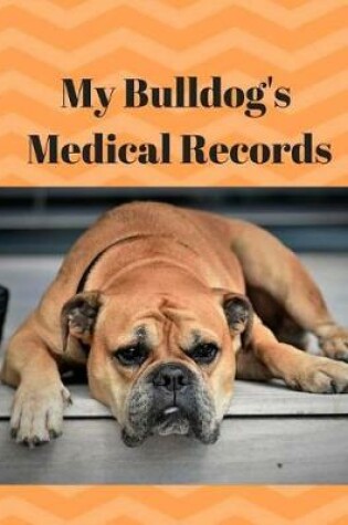 Cover of My Bulldog's Medical Records