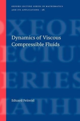 Cover of Dynamics of Viscous Compressible Fluids