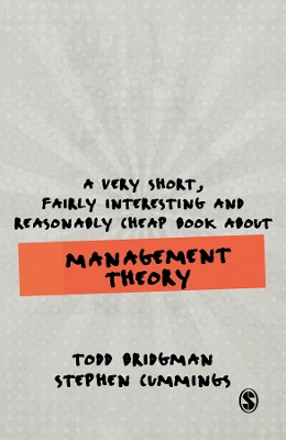 Cover of A Very Short, Fairly Interesting and Reasonably Cheap Book about Management Theory
