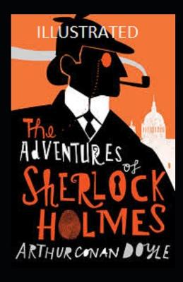 Book cover for The Adventures of Sherlock Holmes Illustrated