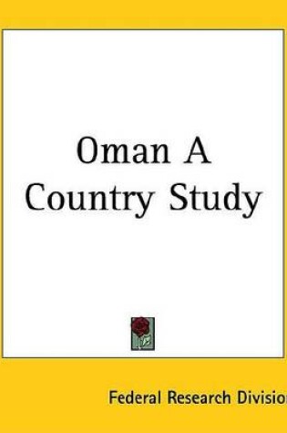 Cover of Oman a Country Study