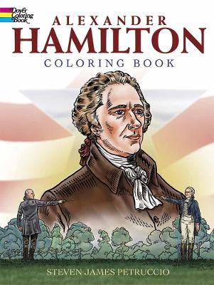 Book cover for Alexander Hamilton Coloring Book