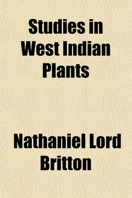 Book cover for Studies in West Indian Plants