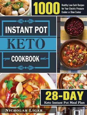 Book cover for Keto Instant Pot Cookbook