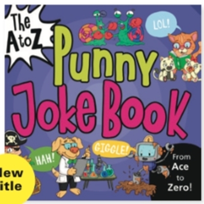 Book cover for The A to Z Punny Joke Book