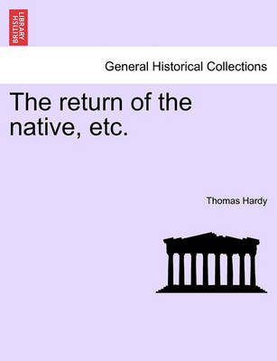 Book cover for The Return of the Native, Etc.