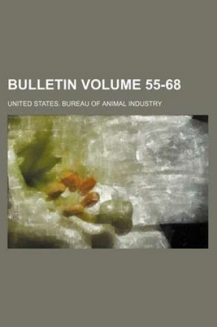 Cover of Bulletin Volume 55-68