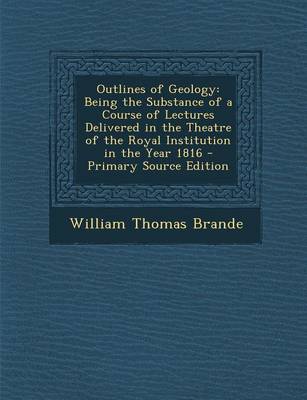 Book cover for Outlines of Geology