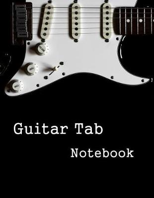 Book cover for Guitar Tab Notebook