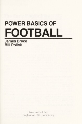 Cover of Power Basics of Football