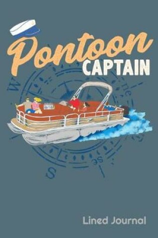 Cover of Pontoon Captain Lined Journal