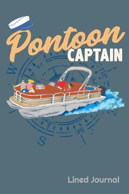 Book cover for Pontoon Captain Lined Journal