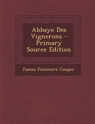 Book cover for Abbaye Des Vignerons