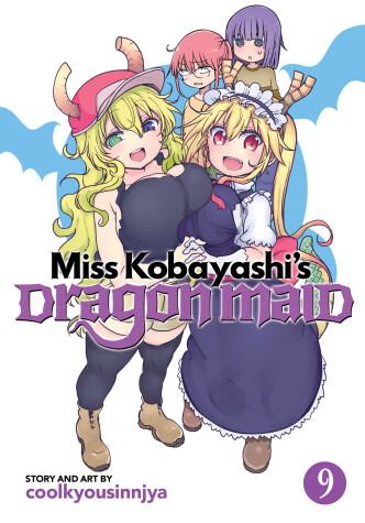 Book cover for Miss Kobayashi's Dragon Maid Vol. 9