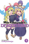 Book cover for Miss Kobayashi's Dragon Maid Vol. 9