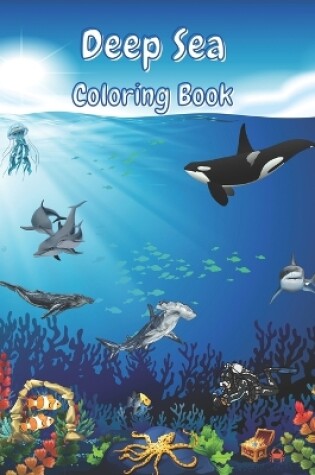 Cover of Deep Sea Coloring Book