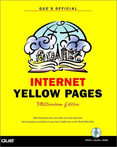 Book cover for Que's Official Internet Yellow Pages