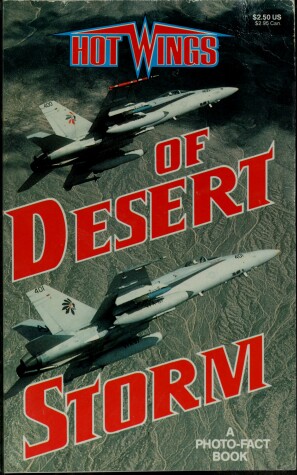 Book cover for Hot Wings of Desert Storm