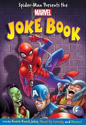 Book cover for Spider-Man Presents the Marvel Joke Book