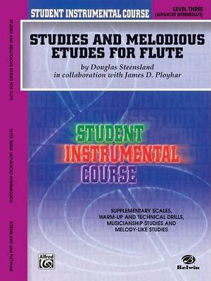 Cover of Studies and Melodious Etudes for Flute, Level III